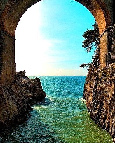 Ocean Arch, Amalfi Coast, Italy