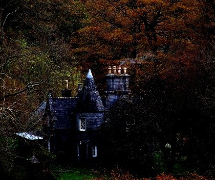 Medieval Castle, Galoway Hills, Scotland