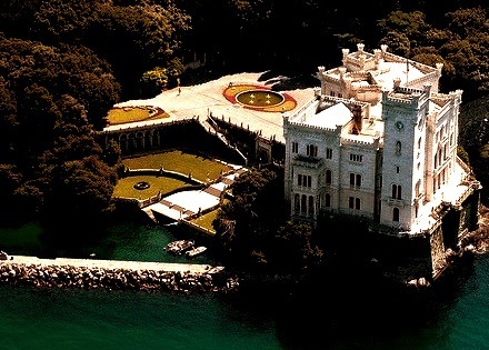 Lakeside Castle, Trieste, Italy 