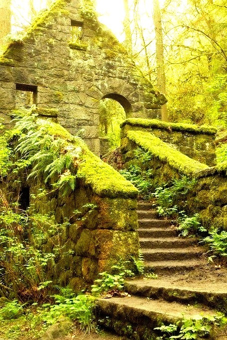 Stone House, Forest Park, Portland, Oregon